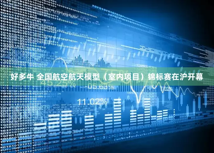 好多牛 全国航空航天模型（室内项目）锦标赛在沪开幕