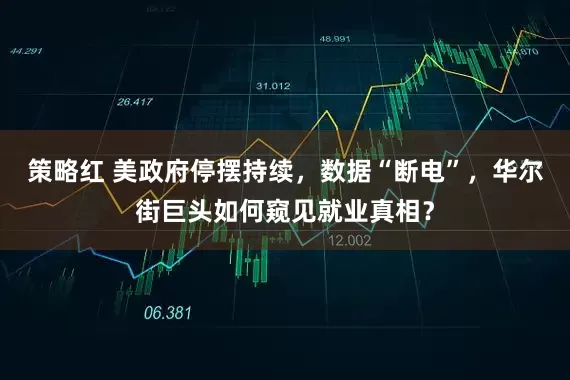 策略红 美政府停摆持续，数据“断电”，华尔街巨头如何窥见就业真相？